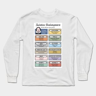 Jukebox Shakespeare Long Sleeve T-Shirt